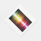 Muziekspectrum Soundwave Vibrant Audio Visualizer Servet (Hoek)