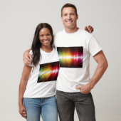 Muziekspectrum Soundwave Vibrant Audio Visualizer T-shirt (Unisex)