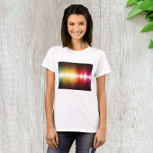 Muziekspectrum Soundwave Vibrant Audio Visualizer T-shirt