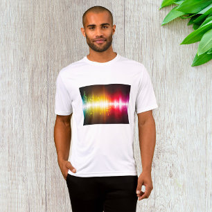 Muziekspectrum Soundwave Vibrant Audio Visualizer T-shirt