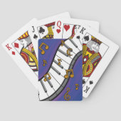 Muziekspeelkaarten Pokerkaarten (Achterkant)
