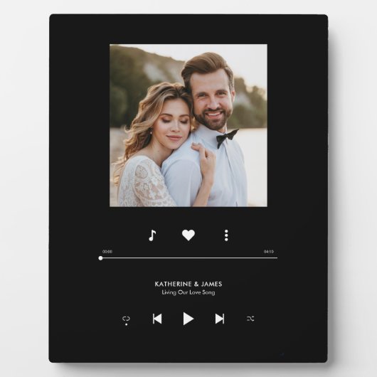 Muziekspeler Aangepast foto-Lijst Fotoplaat (Voorkant)