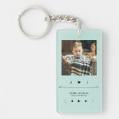 Muziekspeler Aangepast foto-Lijst Sleutelhanger (Voorkant)
