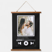 Muziekspeler Aangepaste foto Hangend Wandkleed (Voorkant)
