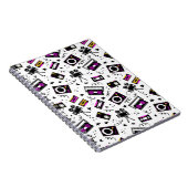 Muziekspeler, bandrecorder, videoband, filmcamera, notitieboek (Rechterzijde)