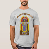  muziekspeler | Jukebox Hero T-shirt (Voorkant)