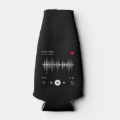 Muziekspeler Kunstenaar en Song Gepersonaliseerd z Flesjeskoeler (Voorkant)