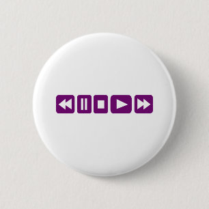 Muziekspeler Ronde Button 5,7 Cm