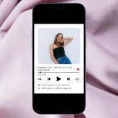 Muziekspeler Song Modern Photo Afstuderen 2024 Kaart