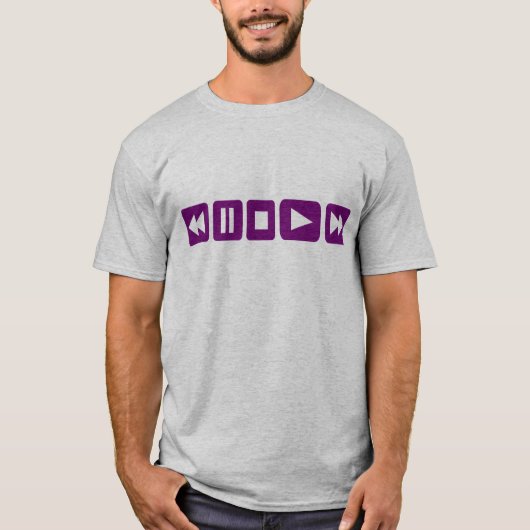Muziekspeler T-shirt (Voorkant)