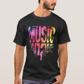 Muziekspiegel afbeelding t-shirt (Voorkant)