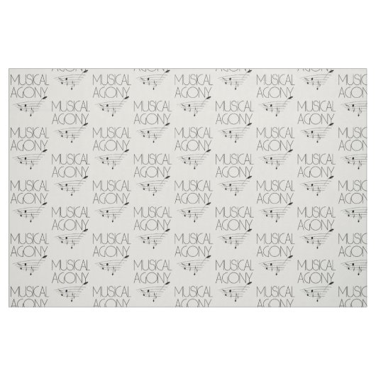 Muziekspiering Stof (Fat Quarter)