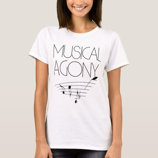Muziekspiering T-shirt (Voorkant)