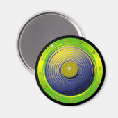 MUZIEKSPREKER MAGNEET (Voorkant / Achterkant)