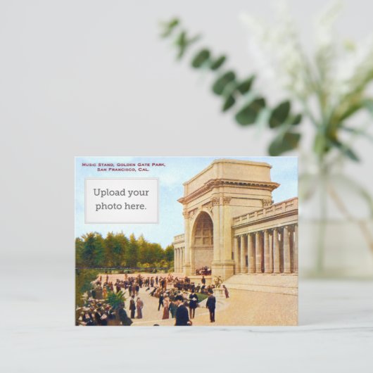 Muziekstandaard 2 briefkaart (Staand voorkant)