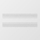 Muziekstations voor het schrijven van muziek droog raamsticker (Vel)