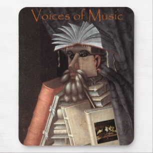 Muziekstemmen Librarische Mok Muismat