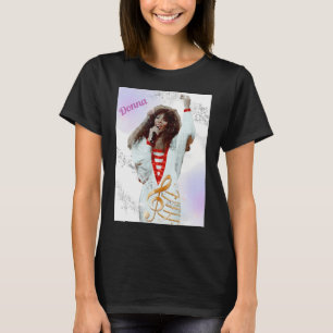 Muzieksterren in digitale kunst: copyrightvrije af t-shirt