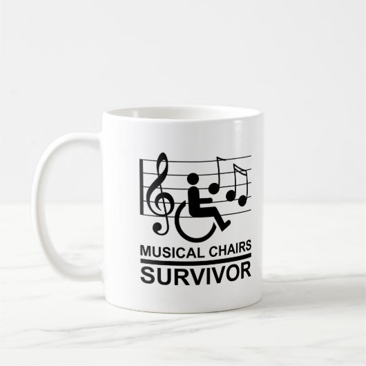 MUZIEKSTOELEN - SURVIVOR KOFFIEMOK (Links)