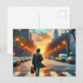 Muziekstraat Briefkaart (Voorkant / Achterkant)