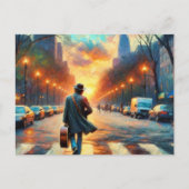 Muziekstraat Briefkaart (Voorkant)