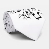 muziekstropdas stropdas (Opgerold)