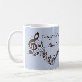 Muziekstudent Musical afstuderen Koffiemok