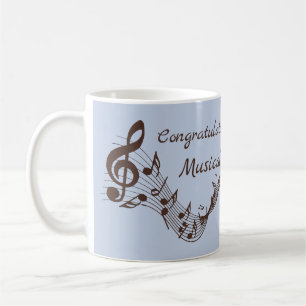 Muziekstudent Musical afstuderen Koffiemok