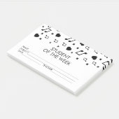 Muziekstudenten Prijs Prestatie Post-it Notities Post-it® Notes (Schuin)