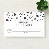 Muziekstudenten Prijs Prestatie Post-it Notities Post-it® Notes (Kantoor)
