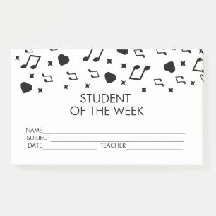 Muziekstudenten Prijs Prestatie Post-it Notities Post-it® Notes