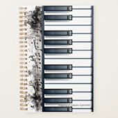 Muziekstudie Pianotoetsen & Muziek Kleine Planner (Voorkant)