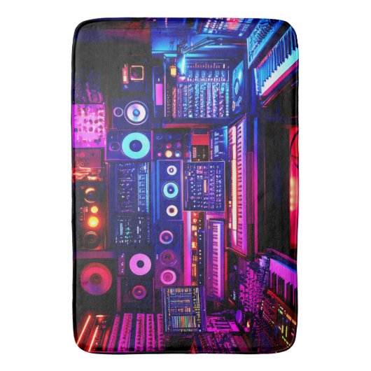 Muziekstudio Badmat (Voorkant Verticaal)