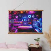 Muziekstudio Hangend Wandkleed (Slaapkamer)