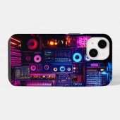Muziekstudio iPhone Hoesje (Achterkant horizontaal)