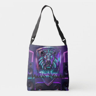 Muziekstudio liefde crossbody tas