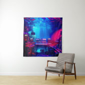 Muziekstudio onder water wandkleed (In situ)
