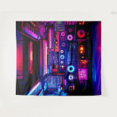 Muziekstudio Wandkleed (Voorkant (horizontaal))