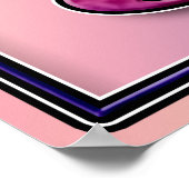 Muzieksymbolen 2 afdrukken poster (Hoek)