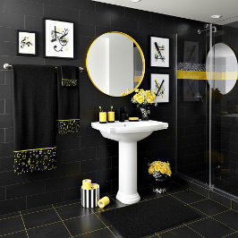 muzieksymbolen badhanddoekset bad handdoek