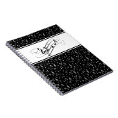 muzieksymbolen notitieboek (Rechterzijde)