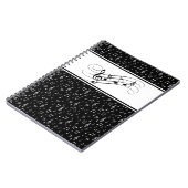 muzieksymbolen notitieboek (Linkerzijde)