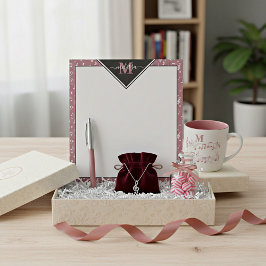 Muzieksymbolen op maat gemaakt notitieblok