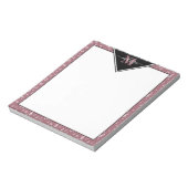 Muzieksymbolen op maat gemaakt notitieblok (Linkerzijde)