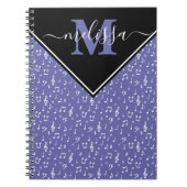 Muzieksymbolen op maat gemaakt notitieboek (Voorkant)