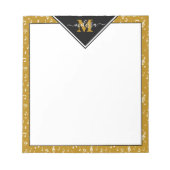 Muzieksymbolen op maat notitieblok (Voorkant)