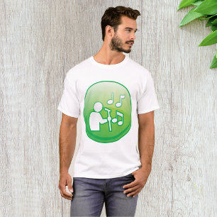 Muzieksymbool Mannen T-shirt