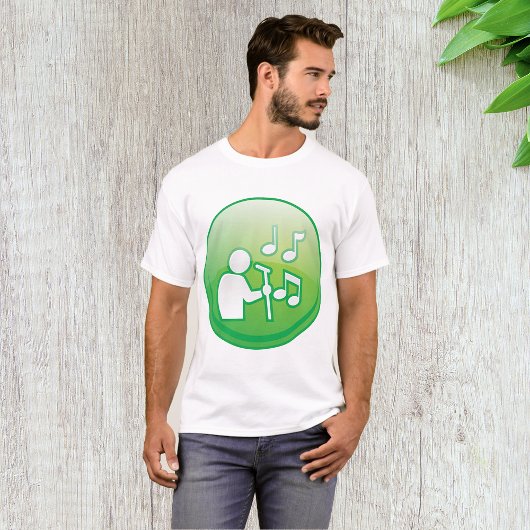 Muzieksymbool Mannen T-shirt