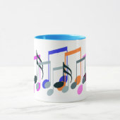 muzieksymbool neemt mok aan (Midden)