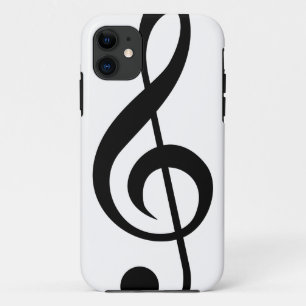 Muzieksymbool Treble Clef G-Clef Case-Mate iPhone Case